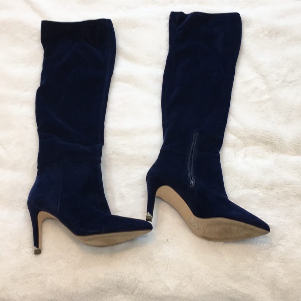 Knee high boots heels